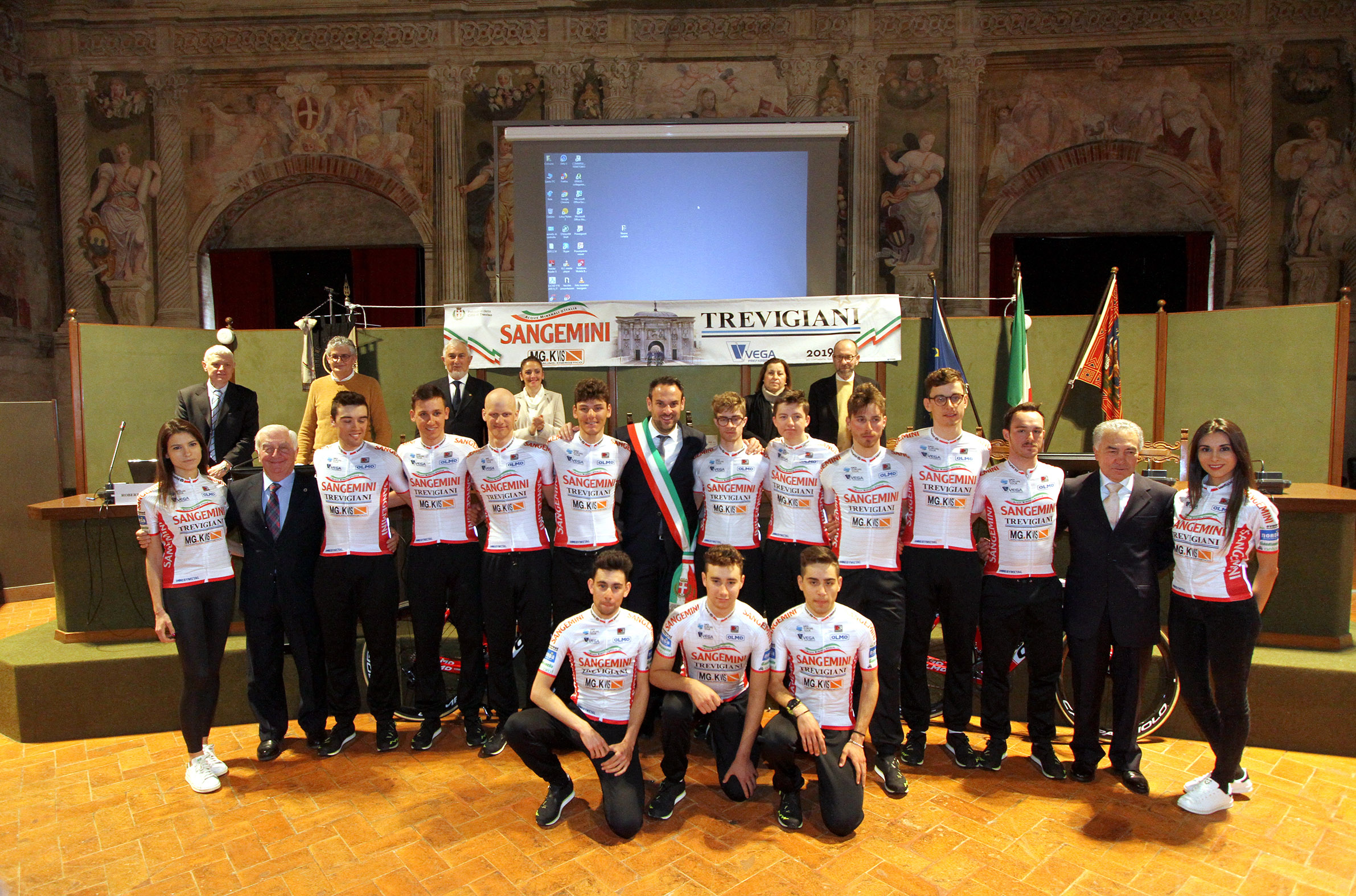 trevigiani, sangemini, presentazione, squadra